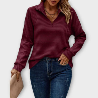 Gisela | Halb-Zip Pullover