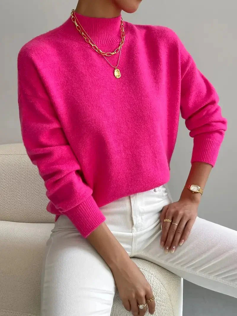 Gisela | Eleganter und Bequemer Rollkragenpullover