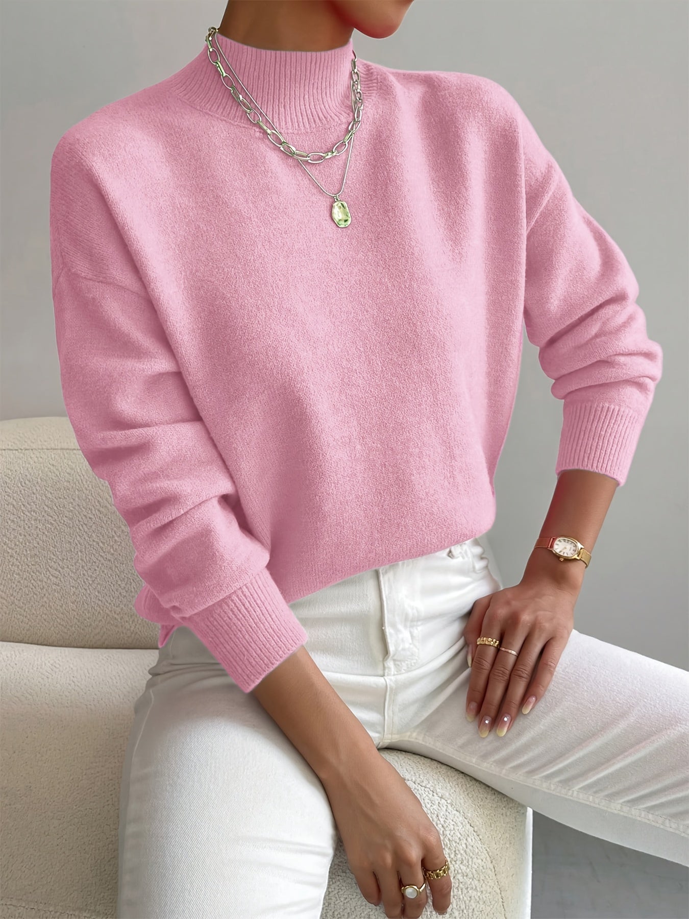 Gisela | Eleganter und Bequemer Rollkragenpullover
