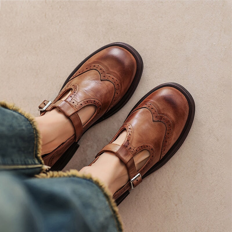 Clara | ELEGANTE MARY JANES AUS LEDER