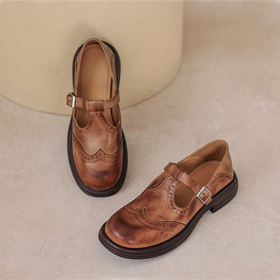 Clara | ELEGANTE MARY JANES AUS LEDER
