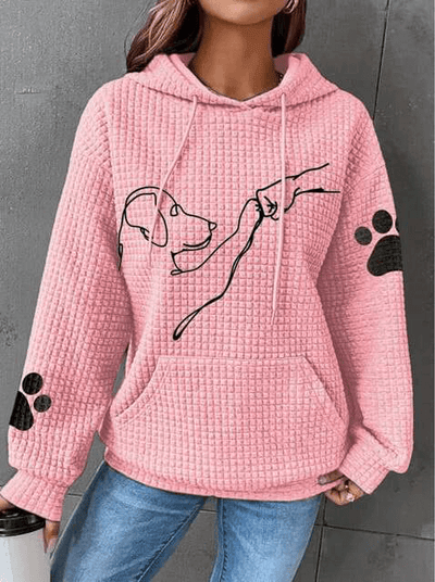 Bequemer und warmer Hoodie