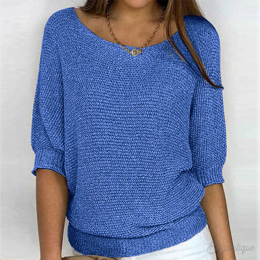 Eunice | Entspanntes Stricktop