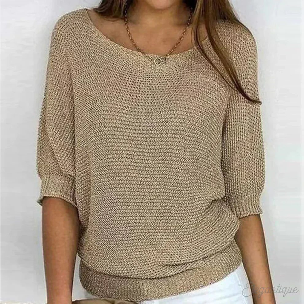 Eunice | Entspanntes Stricktop